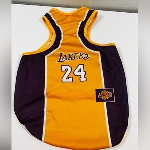 NBA Basketball Pet Puppy Dog Jersey LA Lakers Kobe Bryant 24 Sport Team 3XL